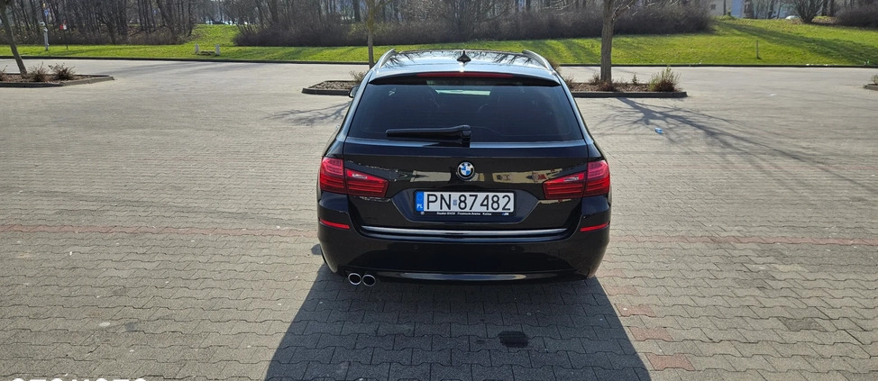 BMW Seria 5 cena 73900 przebieg: 220000, rok produkcji 2013 z Konin małe 667